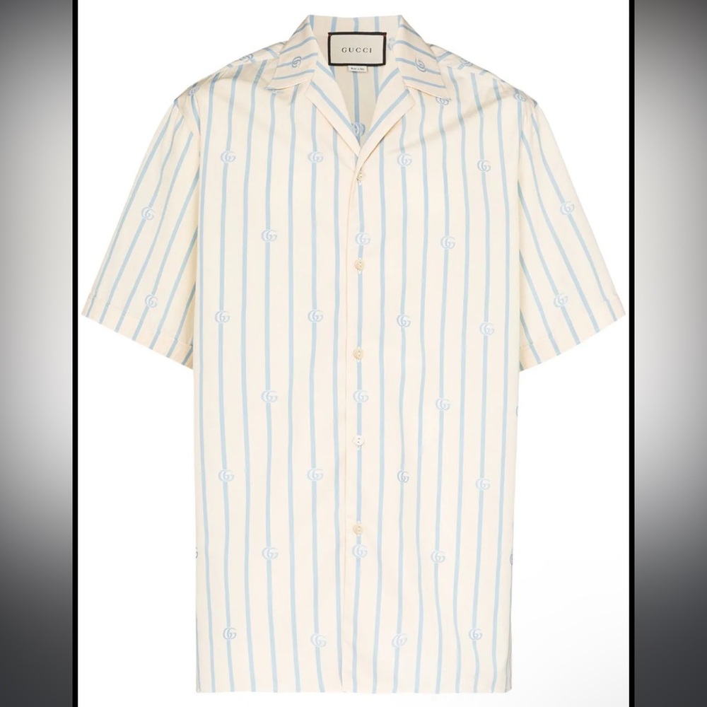 Gucci GG print- Bowling Shirt